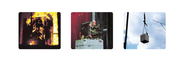 Test incendie norme EN 1047-1